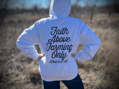 F.A.F.O. White Hoodie