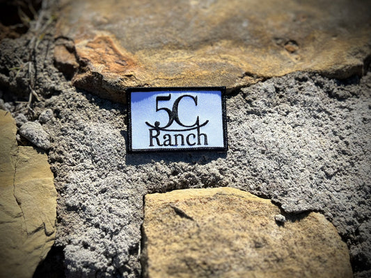 Rockin' 5C Ranch Iron-On Patch